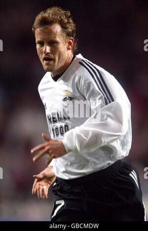 Fußball - UEFA-Cup - Dritte Runde - Erstes Bein - Benfica gegen Rosenborg. Orjan Berg, Rosenborg Stockfoto