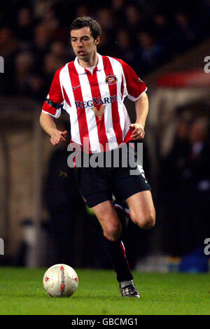 Fußball - AXA FA Cup - Fünfte Runde - Sunderland / Birmingham City. Gary Breen, Sunderland Stockfoto