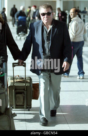 William Shatner in Heathrow - London Stockfoto