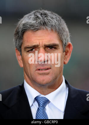 Rugby Union - RBS 6 Nations Championship 2009 - England gegen Italien - Twickenham. Italiens Trainer Nick Mallett Stockfoto