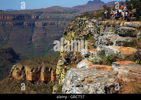 Blyde River Canyon, Panorama Route, Provinz Mpumalanga, Republik Suedafrika Stockfoto