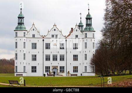 Schloss Ahrensburg, Nordseite, Ahrensburg Kreis Stormarn, Schleswig-Holstein, Deutschland Stockfoto