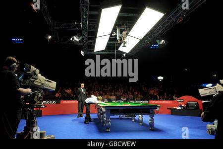 Snooker - Meister 2009 - Tag 2 - Wembley Arena Stockfoto