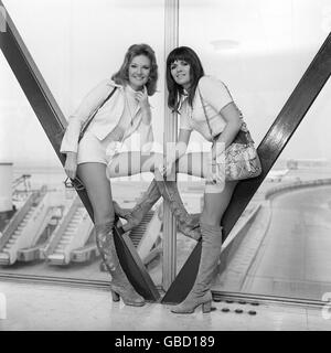 Musik - New Seekers - Flughafen Heathrow - London - 1971 Stockfoto