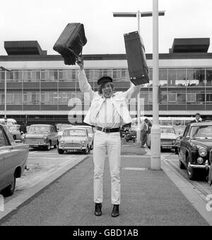 Musik - Hermans Hermits - Flughafen London - 1966 Stockfoto