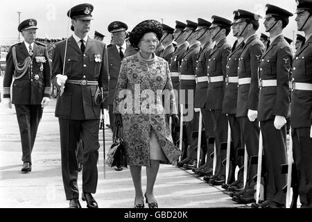 Royalty - Königin Juliana Staatsbesuch in Großbritannien - 1972 Stockfoto