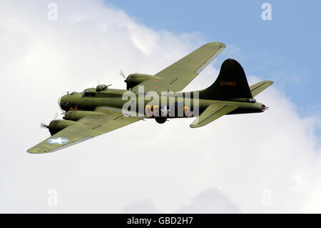 Boeng B17G, Fliegende Festung, Sally B Stockfoto