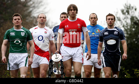 Rugby-Union - RBS Six Nations Media Launch - Hurlingham Club Stockfoto