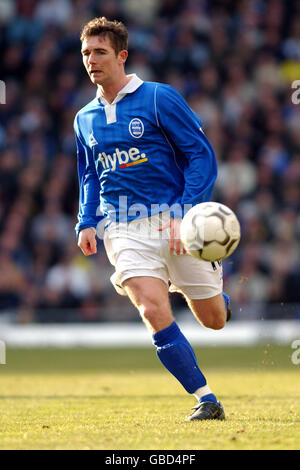 Fußball - FA Barclaycard Premiership - Birmingham City / Bolton Wanderers. Bryan Hughes, Birmingham City Stockfoto