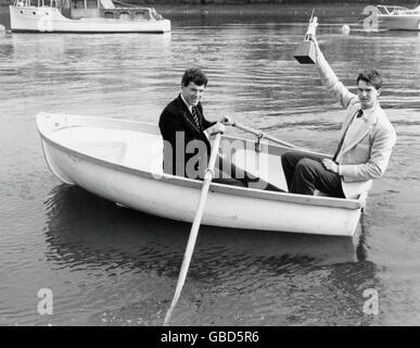 Rudern - 133. Regatta - Universität Oxford V Cambridge University - Fototermin Stockfoto