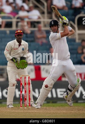 Fussball - erste Test - Tag eins - Westindische Inseln V England - Sabina Park - Kingston - Jamaika Stockfoto