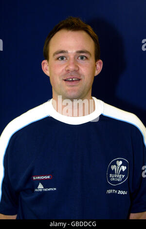 Cricket - Surrey County Cricket Club - Jardine Lloyd Thompson Under 19 Tour Launch. Gavin Franklin, Performance Officer von Surrey Stockfoto