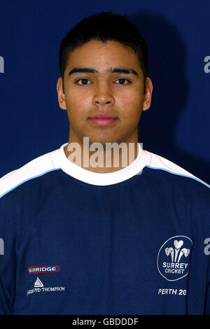 Cricket - Surrey County Cricket Club - Jardine Lloyd Thompson Under 19 Tour Launch. Tarique Kalem, Surrey unter 19 Jahren Stockfoto