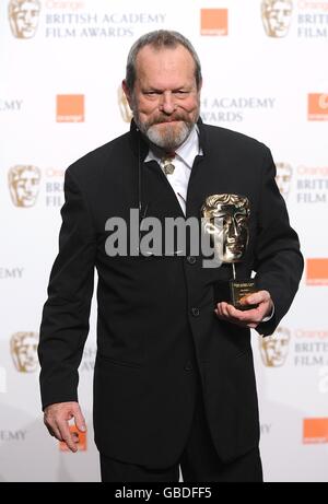 BAFTA Awards 2009 - Pressebereich - London Stockfoto