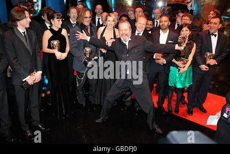 BAFTA Awards 2009 - Pressebereich - London Stockfoto