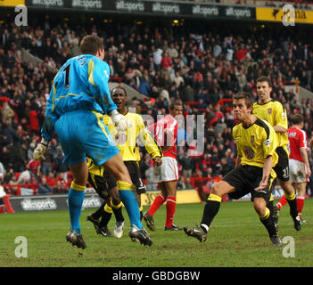 Fußball - FA Barclaycard Premiership - Charlton Athletic V Aston Villa Stockfoto