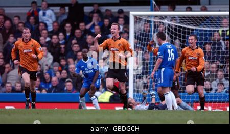 Fußball - FA Barclaycard Premiership - Chelsea V Wolverhampton Wanderers Stockfoto