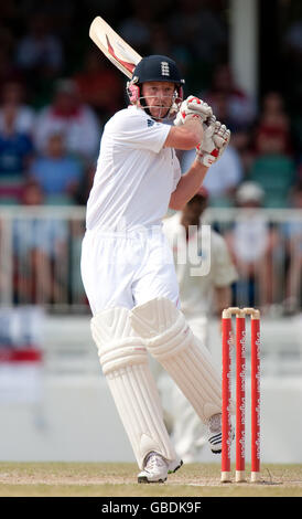 Cricket - dritten Test - Tag 2 - Westindische Inseln V England - Antigua Recreation Ground Stockfoto