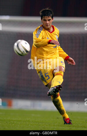 Fußball - International freundlich - Schottland / Rumänien. Cristian Chivu, Rumänien Stockfoto