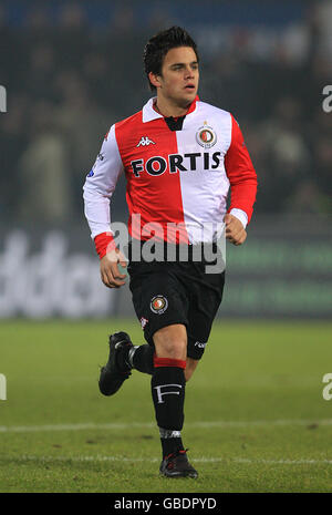 Fußball - Niederländische Eredivisie - Feyenoord gegen Sparta Rotterdam - De Kuip Stadion. Glenn Kobussen, Feyenoord Stockfoto