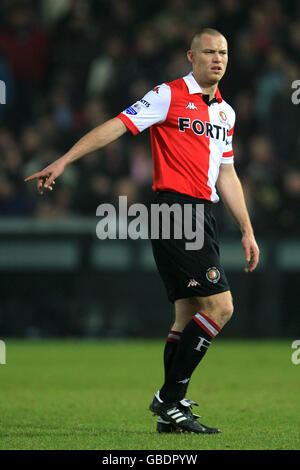 Fußball - Niederländische Eredivisie - Feyenoord gegen Sparta Rotterdam - De Kuip Stadion. Kevin Hofland, Feyenoord Stockfoto