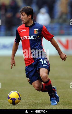 Fußball - Italienische Serie A - Genua - Palermo - Comunale Luigi Ferraris. Giuseppe Sculli, Genua Stockfoto