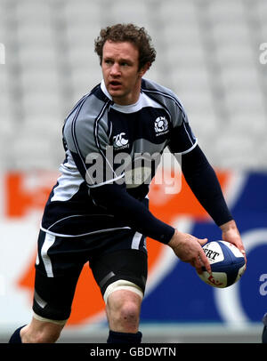 Rugby-Union - RBS 6 Nations Championship 2009 - Frankreich / Schottland - Schottland-Training - Stade de France Stockfoto