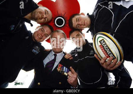 Rugby-Union - Herzen und Helden Photocall - George Square Stockfoto