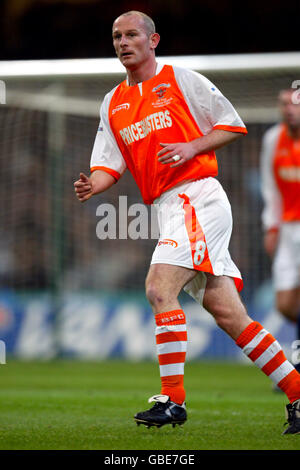 Fußball - LDV Vans Trophy - Finale - Blackpool / Southend United. Mike Sheron, Blackpool Stockfoto