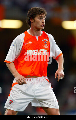 Fußball - LDV Vans Trophy - Finale - Blackpool / Southend United. Tony Dinning, Blackpool Stockfoto