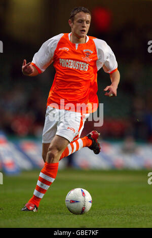 Fußball - LDV Vans Trophy - Finale - Blackpool / Southend United. Matthew Blinkhorn, Blackpool Stockfoto