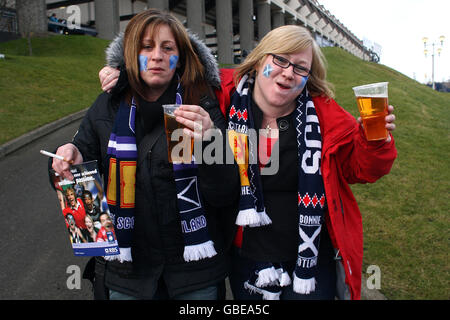 Rugby-Union - RBS 6 Nations Championship 2009 - Schottland V Wales - Murrayfield Stockfoto