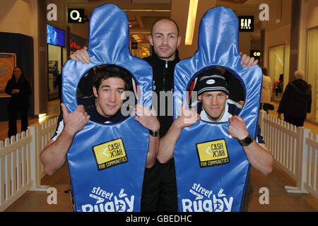 Rugby-Union - Schottland Rugby Fun Day - Ocean Terminal Stockfoto