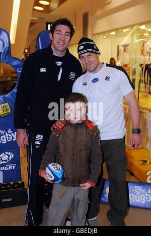 Rugby-Union - Schottland Rugby Fun Day - Ocean Terminal Stockfoto