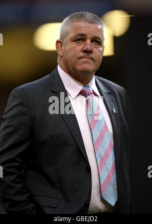 Rugby Union - RBS Six Nations Championship 2009 - Wales gegen England - Millennium Stadium. Warren Gatland, Trainer von Wales Stockfoto