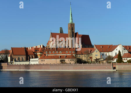 Kirche St. Peter Und Paul, Dominsel, Breslau, Niederschlesien, Polen Stockfoto