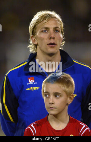 Fußball - International freundlich - Schweden gegen England. Erik Edman, Schweden Stockfoto