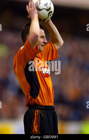 Fußball - FA Barclaycard Premiership - Wolverhampton Wanderers / Southampton. Denis Irwin, Wolverhampton Wanderers Stockfoto