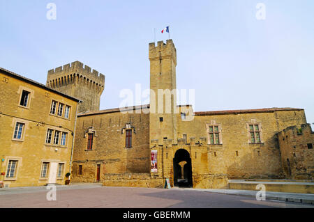 Château de l'Emperi, Museum der Militärgeschichte, Salon-de-Provence, Bouches-du-Rhône, Südfrankreich, Frankreich / Musée de L'Emperi Stockfoto