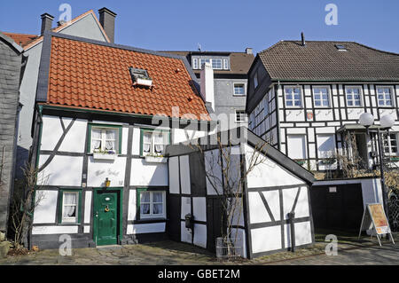 Mini Hotel, kleinste Hotel in Deutschland, Herdecke, Hagen, Nordrhein-Westfalen, Deutschland Stockfoto