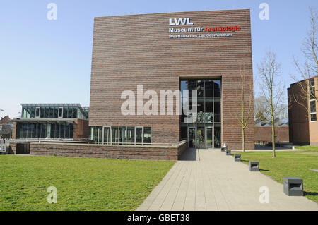 LWL, Westfälisches Landesmuseum für Archäologie, Herne, Nordrhein-Westfalen, Deutschland Stockfoto