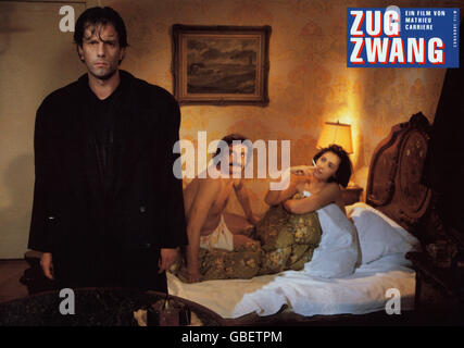 Zugzwang, aka: Fool's Mate, Deutschland 1989, Regie: Mathieu Carriere, Monia: Michael Marwitz ("Links") Stockfoto