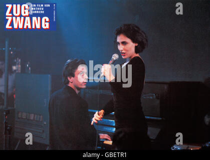 Zugzwang, aka: Fool's Mate, Deutschland 1989, Regie: Mathieu Carriere, Monia: Michael Marwitz, Maria Barranco Stockfoto