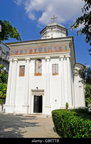 Kirche Saint Demetrius, Bukarest, Rumänien Stockfoto