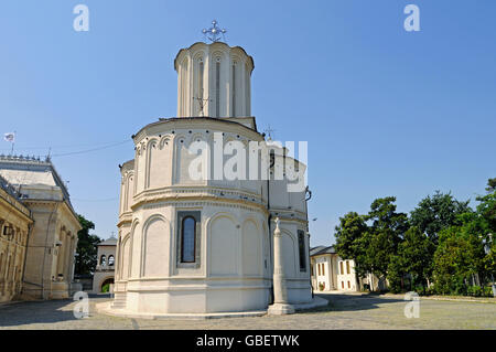 Schloss und Kirche des Patriarchen, patriarchalischen Kirche, Rumänisch-orthodoxe Kirche, Bukarest, Rumänien Stockfoto