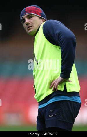 Rugby-Union - England Trainingseinheit - Millennium Stadium Stockfoto