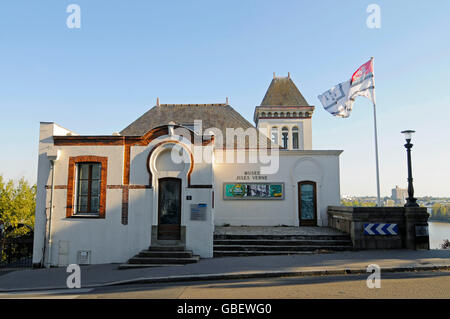 Musee Jules Verne, Museum, Nantes, Departement Loire-Atlantique, Pays De La Loire, Frankreich Stockfoto