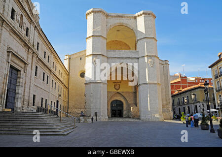 Kloster Kirche San Benito el Real Valladolid, Kastilien und Leon, Spanien / Iglesia del Monasterio de San Benito el Real, Castilla y Leon Stockfoto