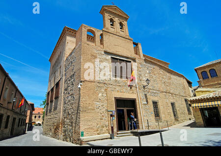 Synagoge, El Transito, Museum Sefardi, ehemaligen jüdischen Viertel, Toledo, Kastilien-La Mancha, Spanien / Kastilien-La Mancha Stockfoto