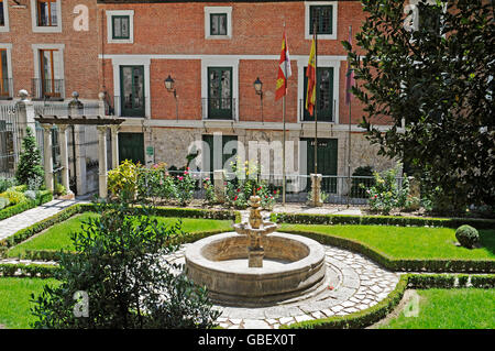 Museum Casa de Cervantes, Miguel Servantes, spanische Autor, Valladolid, Kastilien und Leon, Spanien / Castilla y Leon Stockfoto